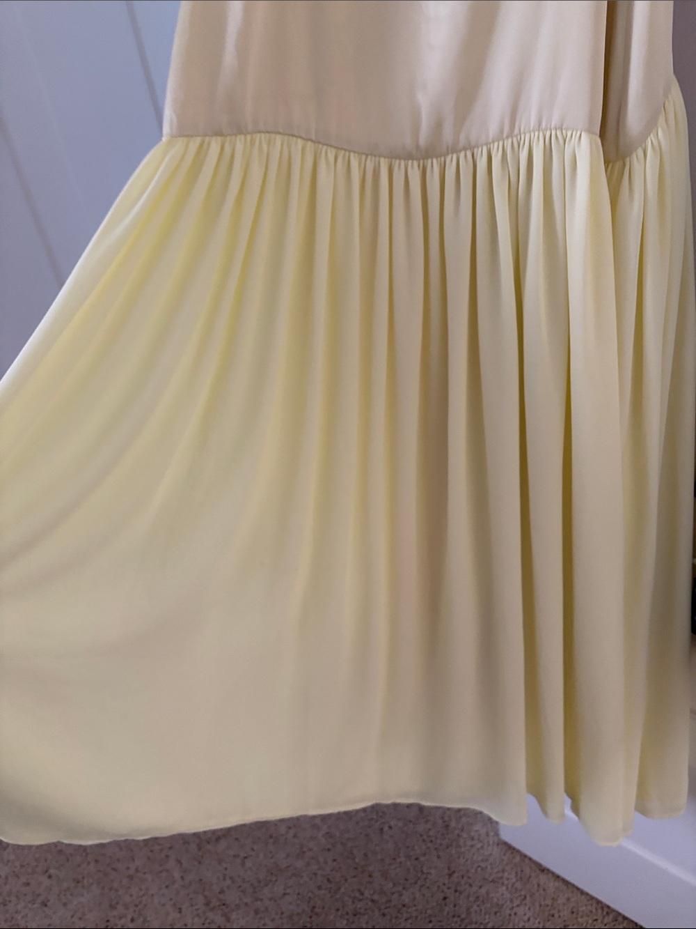 Peppermayo Pale Yellow Maxi Dress with Spaghetti Straps - Picture 6 of 6